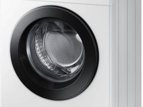 Стиральная машина Samsung Узкая Ecobubble, 6.5 кг белый