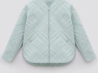 Куртка с v-образным вырезом на молнии