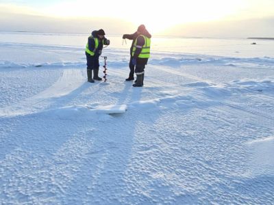 Минтранс Якутии проверил подготовку ледовой переправы Хатассы – Павловск