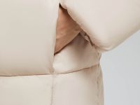 Стеганая куртка с капюшоном