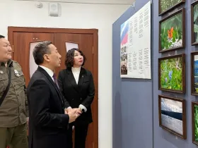 В Музее музыки и фольклора народов Якутии открылась фотовыставка бойца СВО с позывным «Лирик»