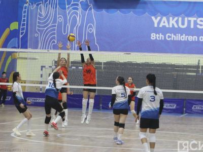 Сборная Амгинского улуса стала победителем первой лиги чемпионата Якутии по волейболу