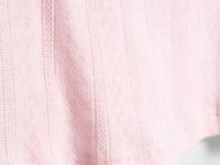 Пижамная майка из ажурного трикотажа, Розовый