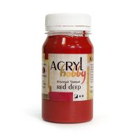 Акрил "Хобби" 100 мл Красный темный