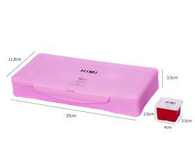 Набор гуаши HIMI 18 цветов, розовый