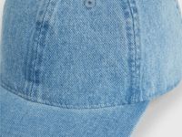 Бейсболка из денима, Синий