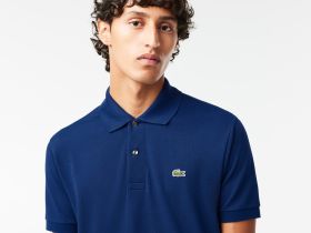 Мужское поло Lacoste L1212 классического кроя