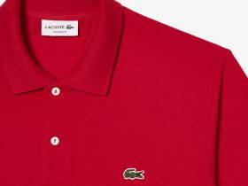 Мужское поло Lacoste L1212 классического кроя