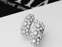 Серьги из белого золота э4712сг10170900
