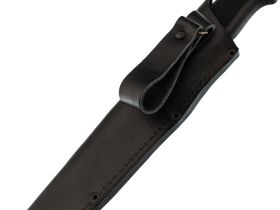 Нож Пласт, сталь D2, рукоять резина