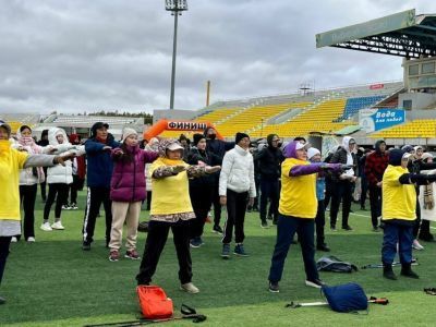 В Якутске отметили Всероссийский день ходьбы