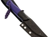 Нож Колибри, сталь AUS-10Co, рукоять G10, фиолетовый
