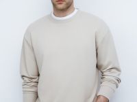 Базовый свитшот, Бежевый