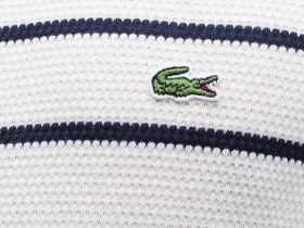 Мужская футболка Lacoste приталенного кроя