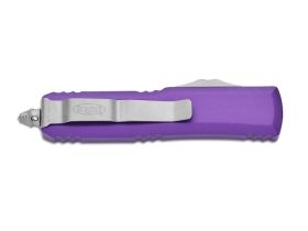 Автоматический нож Microtech UTX-85 S/E 231-4PU, сталь M390, рукоять алюминий, фиолетовый