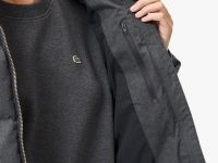 Женская парка Lacoste с воротом и поясом