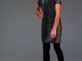 Платье трикотажное для девочек