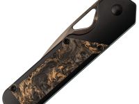 Складной нож Kizer Militaw, сталь S45VN, рукоять титан/карбон