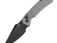 Складной нож Tenable Fenrir, сталь 14C28N, рукоять зеленая микарта