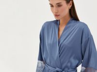 Халат Alisma, сапфир