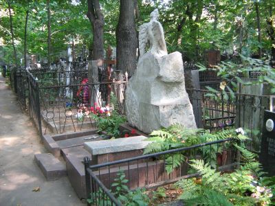 Могила Пришвина Михаила Михайловича (1873-1954)