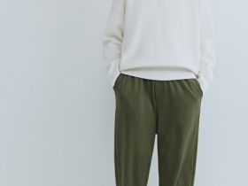 Джемпер с воротником поло на молнии, Бежевый