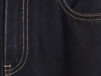 Джинсы с карго-карманами для девочек, Черный