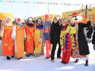 Широкую Масленицу отпраздновали в Айхале