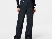 Женские джинсы Lacoste свободного кроя