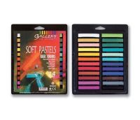 Набор сухой пастели Mungyo "Soft Pastel" 24 цв, мягкая, квадратная, в блистере