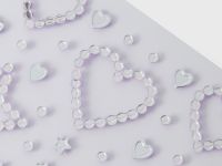 Набор сиреневых страз для лица и тела Глория Джинс