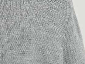 Джемпер с округлой горловиной прямого кроя