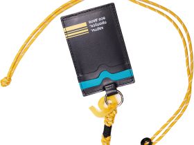 Кардхолдер с полосами Чёрный