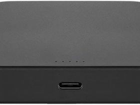 Внешний аккумулятор uBear Slide Magnetic, 10000mAh, Qi2 черный