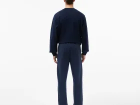 Мужские хлопковые спортивные брюки Lacoste стандартного кроя