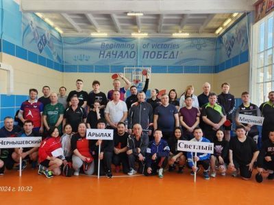 Теннисисты из Мирного - сильнейшие