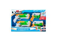 11856 Водный бластер ZURU X-Shot Water «Фаст Филл» 2 шт., и «Нано» 2 шт.