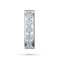 Классическая подвеска из белого золота э4712пд04220002_white