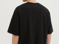 Футболка из хлопка свободного кроя