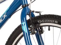 Подростковый велосипед Novatrack Racer 24, год 2023, цвет Синий-Зеленый, ростовка 12