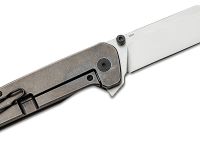 Складной нож QSP Penguin Plus QS130XL-E1, сталь CPM 20CV, рукоять карбон/титан