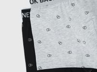 Трусы для мальчиков, 2 шт., Черный