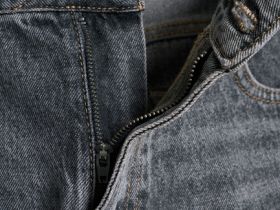 Прямые джинсы Straight, Серый