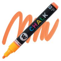Маркер меловой Molotow "CHALK" 4 мм флуоресцентный Оранжевый