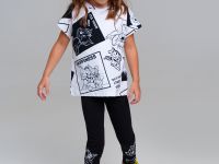 Панама текстильная для девочек