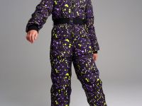 Комбинезон текстильный с полиуретановым покрытием для девочек