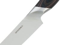 Нож кухонный универсальный Okroshka Truffle 15.2 см, сталь 9cr18mov, рукоять Pakka Wood