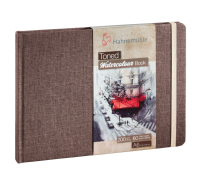 Альбом для акварели Hahnemuhle "Watercolour book"A6 30 л 200 г целлюлоза 100%, мелкое зерно, бежевый