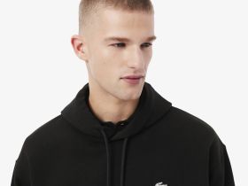 Мужской хлопковый свитшот Lacoste свободного кроя