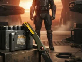 Складной нож Mr.Blade Finch Boba Fett blackwash, сталь AUS-8, рукоять Olive G10